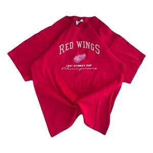American-vintage Men's Red T-shirt